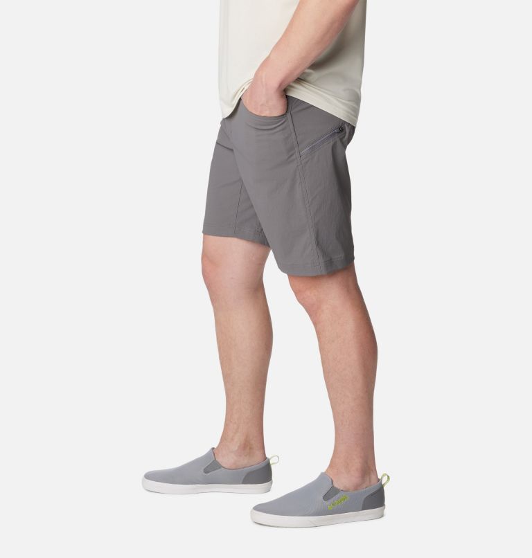 Men's PFG Blood 'N Guts Stretch Shorts, Color: City Grey, image 3