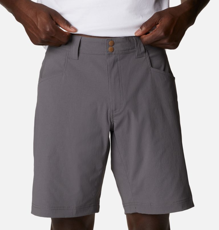 Thumbnail: Men's PFG Blood 'N Guts Stretch Shorts, Color: City Grey, image 4