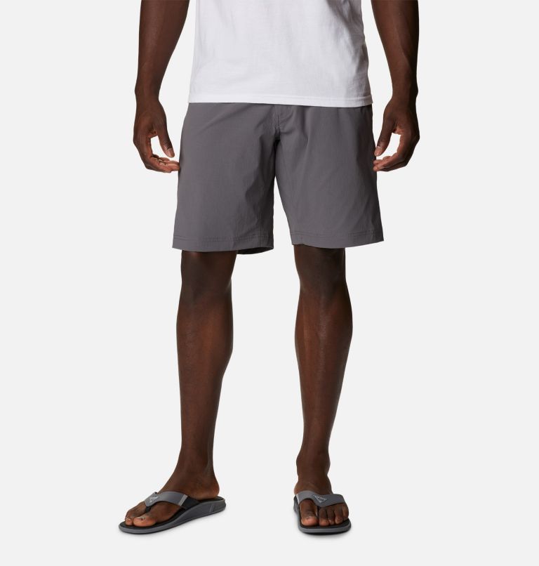 Thumbnail: Men's PFG Blood 'N Guts Stretch Shorts, Color: City Grey, image 1
