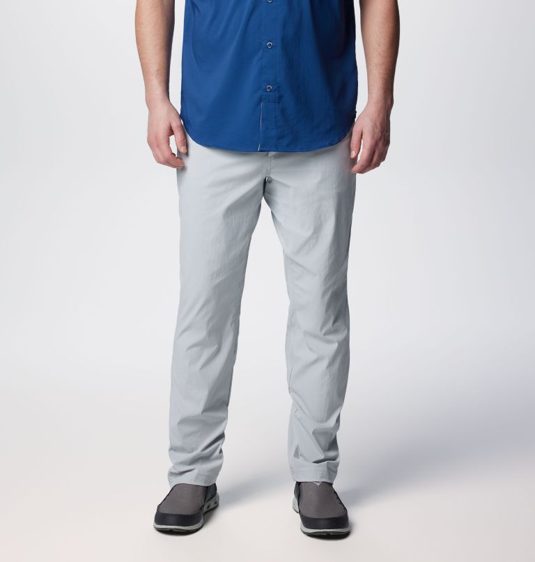 Men's PFG Blood 'N Guts Stretch Pants, Color: Cool Grey, image 3