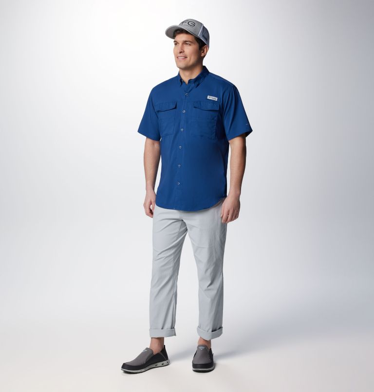 Men's PFG Blood 'N Guts Stretch Pants, Color: Cool Grey, image 1