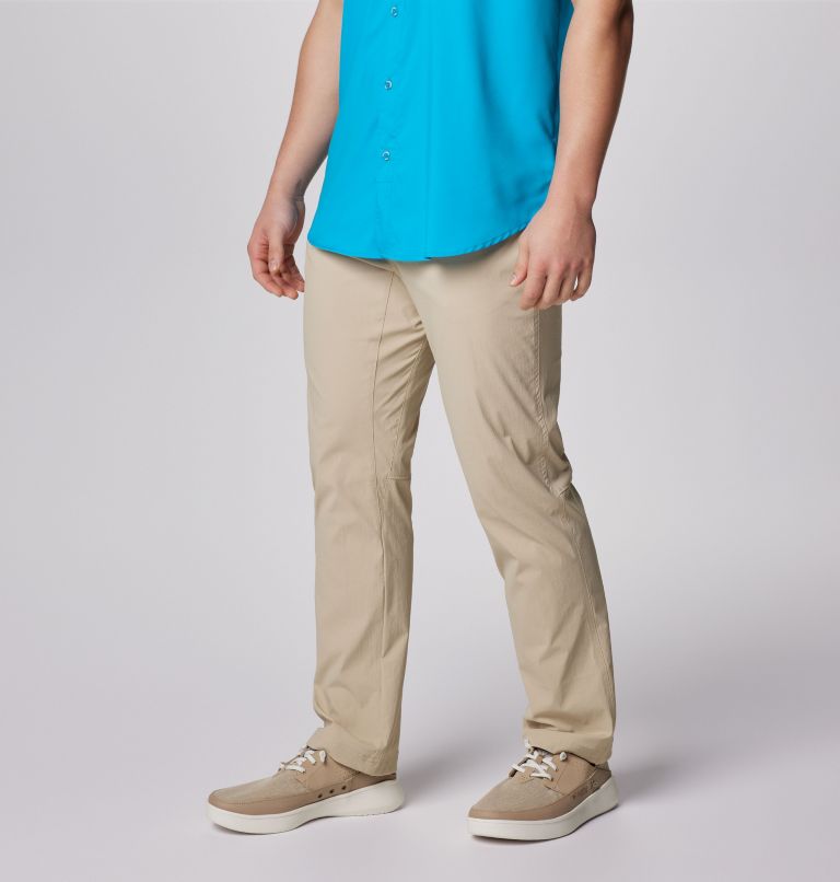 Men's PFG Blood 'N Guts Stretch Pants, Color: Ancient Fossil, image 4