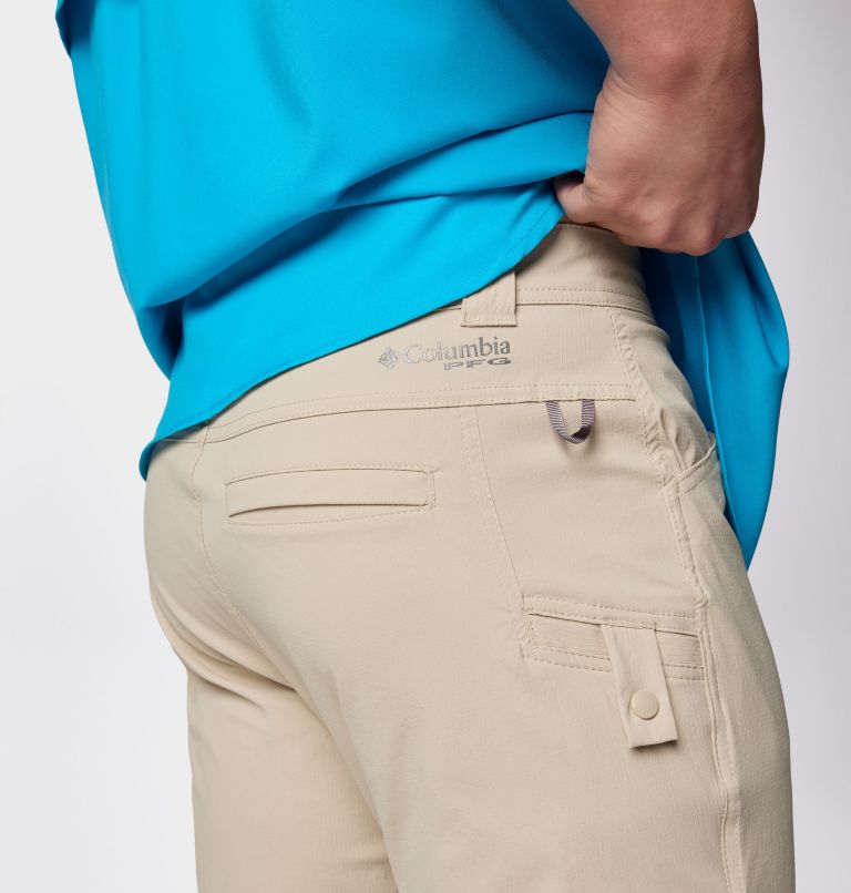 Men's PFG Blood 'N Guts Stretch Pants, Color: Ancient Fossil, image 6