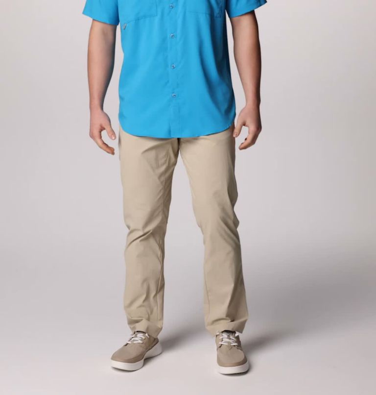 Men's PFG Blood 'N Guts Stretch Pants, Color: Ancient Fossil