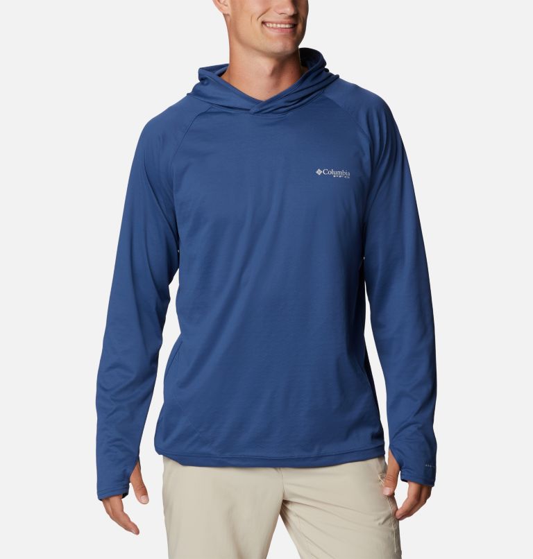 Men's PFG Zero Rules Ice Hoodie, Color: Carbon, image 1