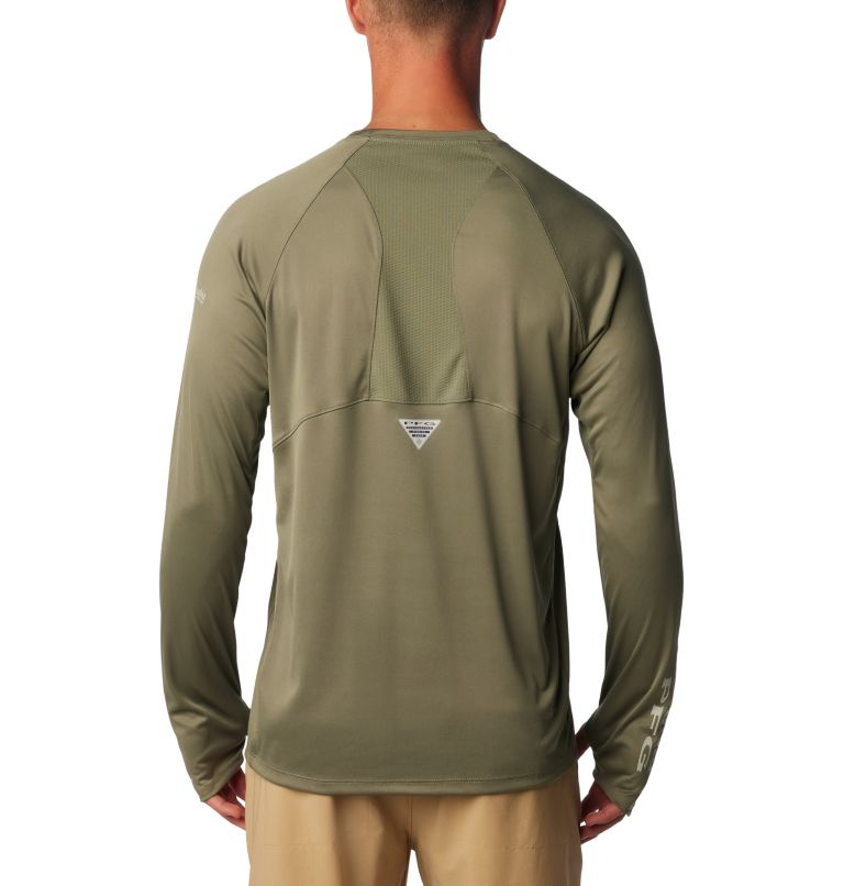Columbia Men's PFG Terminal Tackle Vent Long Sleeve Shirt - M - Green