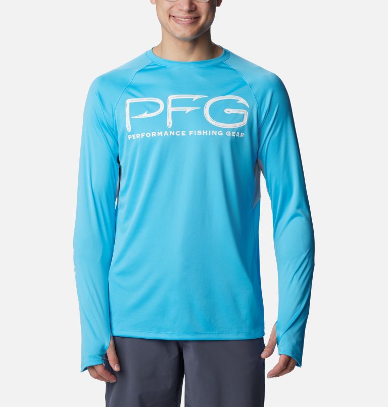 Columbia PFG Mens Fishing Shirt Long Sleeve Size L Vented