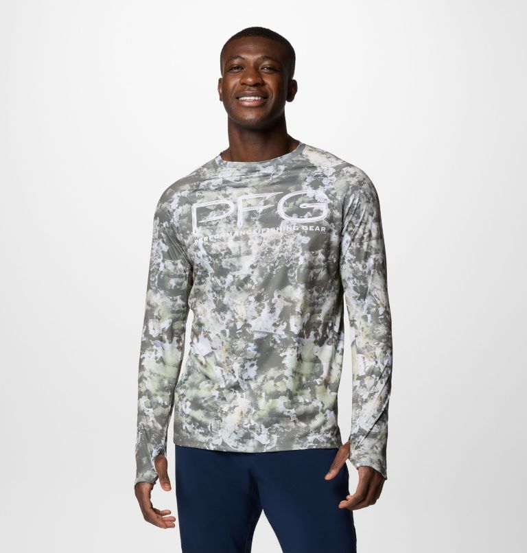Maglia a manica lunga ventilata Super Terminal Tackle da uomo, Color: Cypress Seamoss, image 1