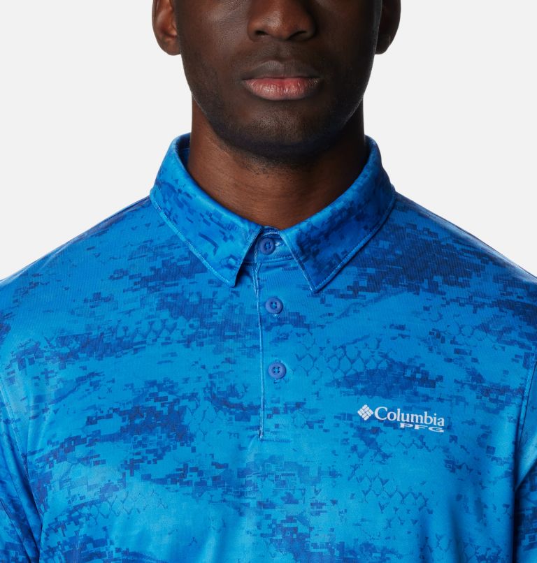 Columbia PFG Super TT L/S Shirt - Hyper Blue Realtree L - TackleDirect