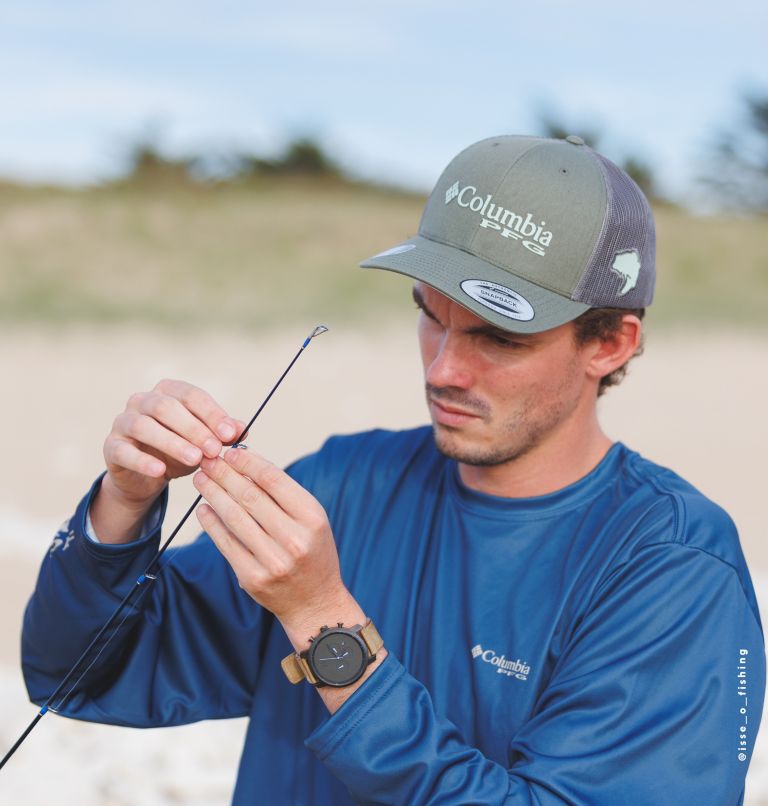 Columbia PFG Super TT L/S Shirt - Hyper Blue Realtree L - TackleDirect