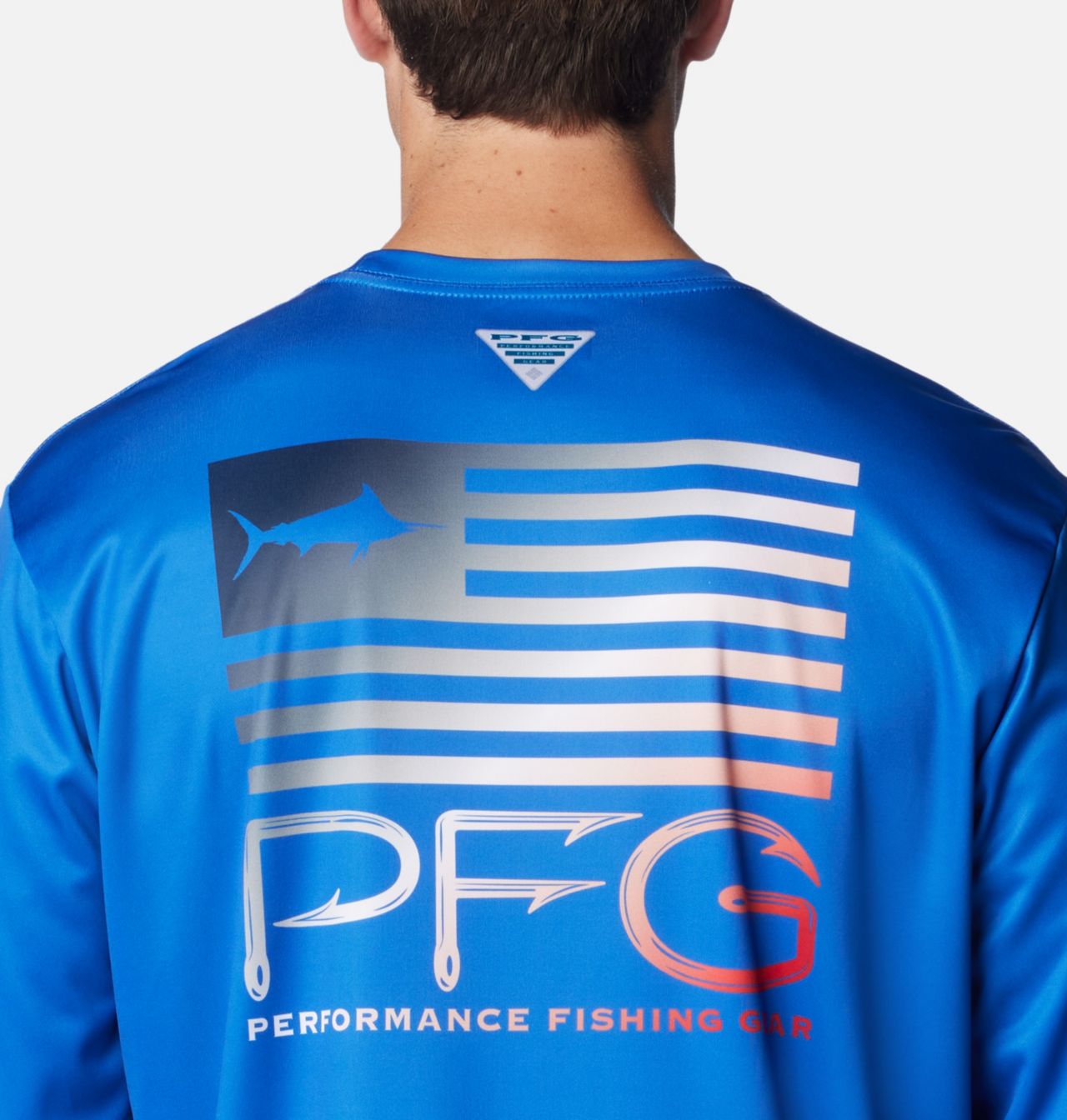 Men's PFG Terminal Tackle™ Fish Star Long Sleeve Shirt | 487 | M 5