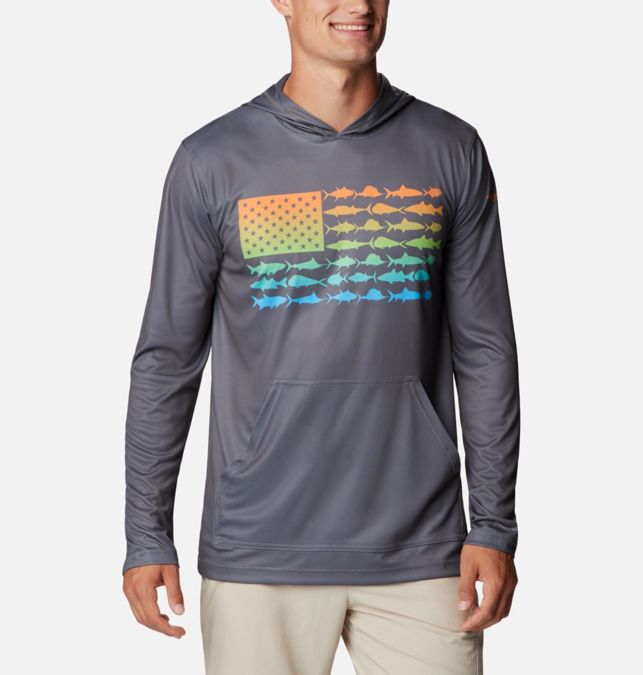 Men's PFG Terminal Tackle™ Fish Flag Hoodie 1