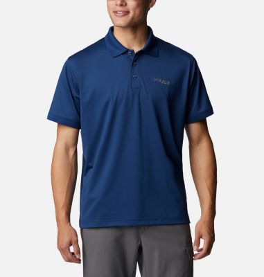 Columbia Sportswear Men's New York Yankees Pin High Long Sleeve Polo Shirt