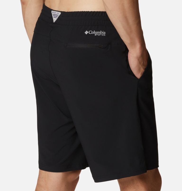 Thumbnail: Men's PFG Slack Tide Hybrid Water Shorts, Color: Black, image 5