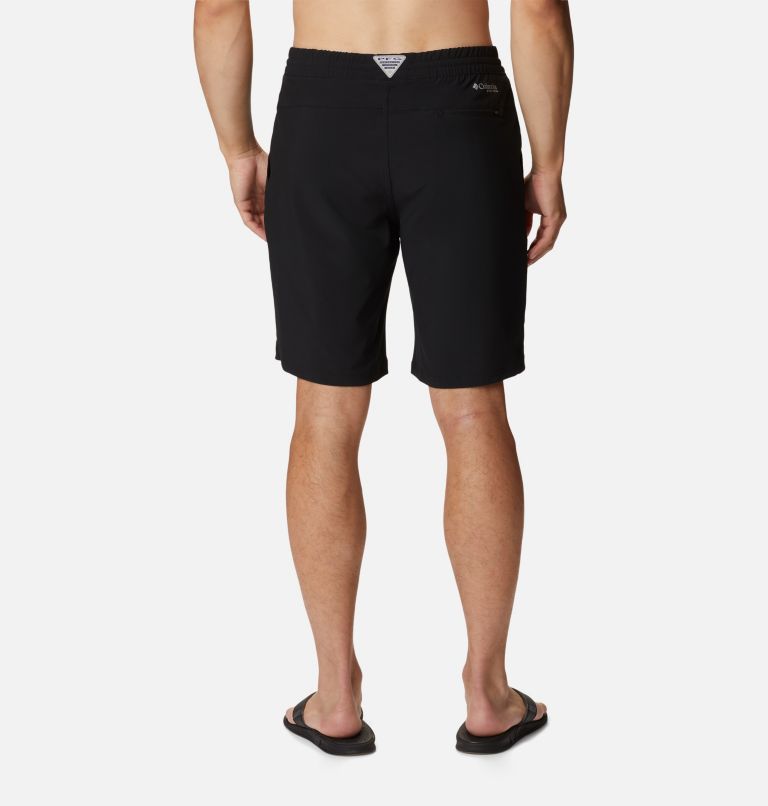 Thumbnail: Men's PFG Slack Tide Hybrid Water Shorts, Color: Black, image 2