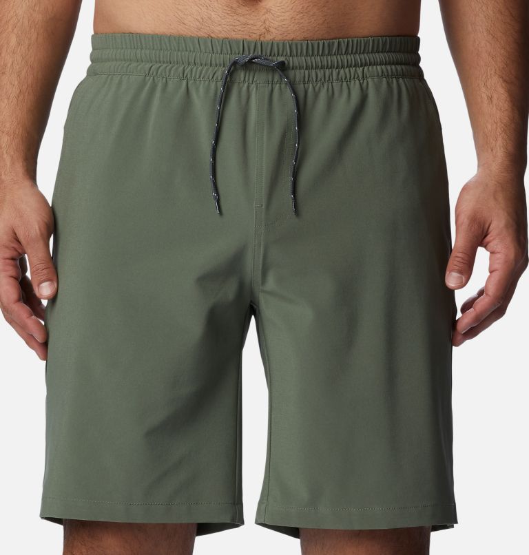 Men's PFG Slack Tide Hybrid Water Shorts, Color: Cypress, image 4
