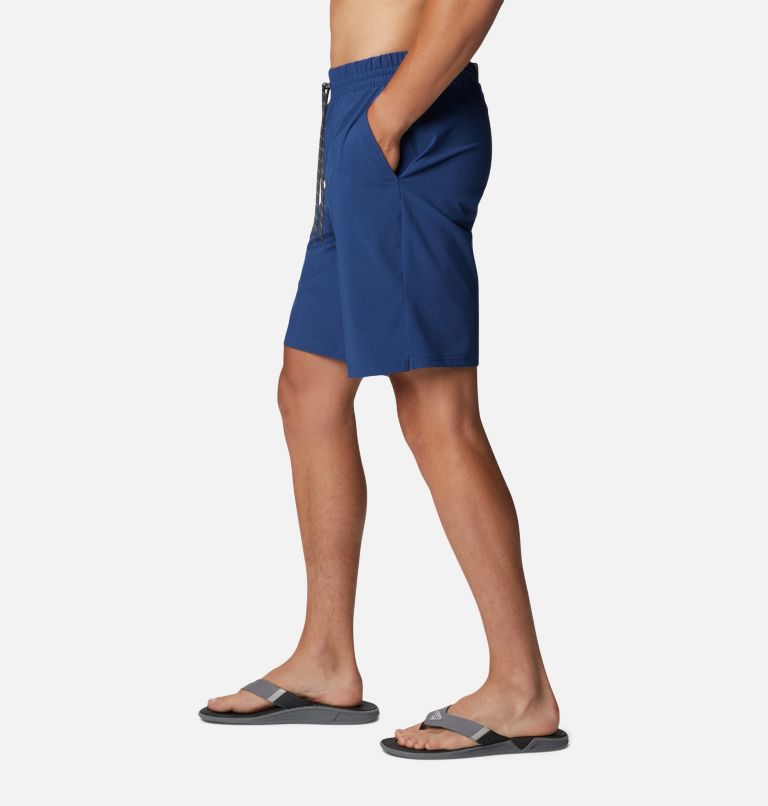 Thumbnail: Men's PFG Slack Tide Hybrid Water Shorts, Color: Carbon, image 3