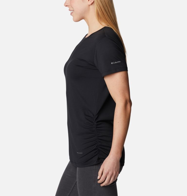 Thumbnail: Women's Leslie Falls Short Sleeve Shirt, Color: Black, image 3