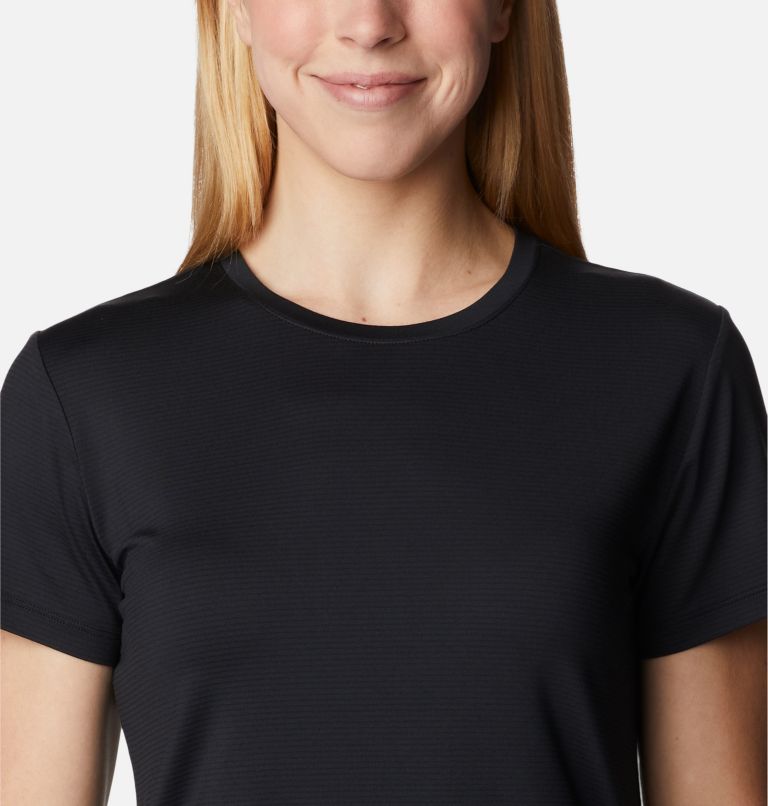 Thumbnail: Women's Leslie Falls Short Sleeve Shirt, Color: Black, image 4
