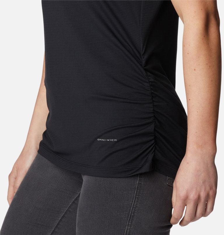 Women's Leslie Falls Short Sleeve Shirt, Color: Black, image 6