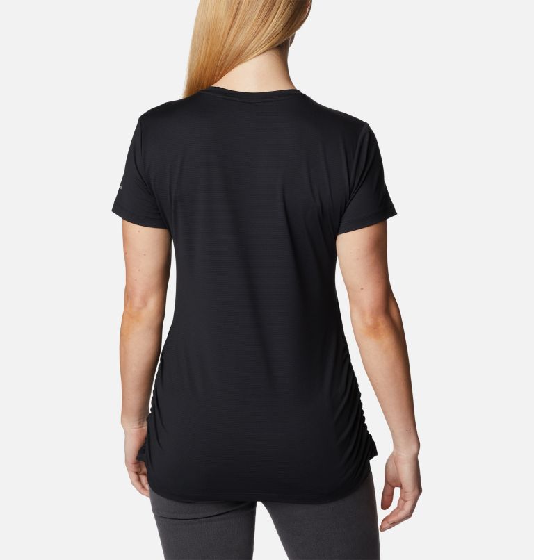 Women's Leslie Falls Short Sleeve Shirt, Color: Black, image 2