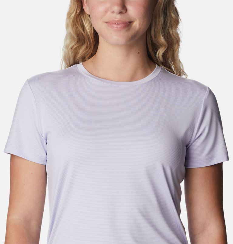 Thumbnail: Women's Leslie Falls Short Sleeve Shirt, Color: Purple Tint, image 4