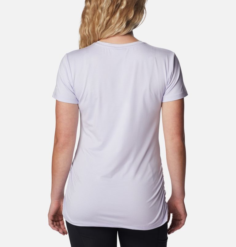 Women's Leslie Falls Short Sleeve Shirt, Color: Purple Tint, image 2