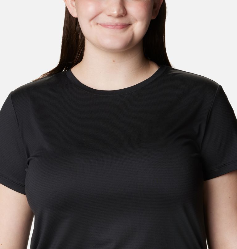 Women's Leslie Falls Short Sleeve Shirt - Plus Size, Color: Black, image 4