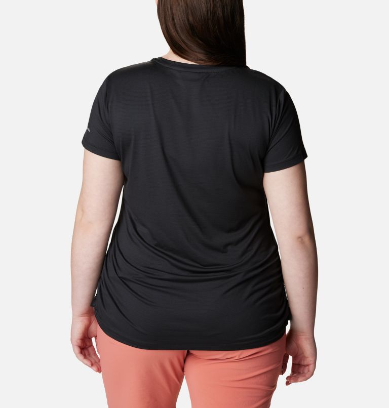 Women's Leslie Falls Short Sleeve Shirt - Plus Size, Color: Black, image 2