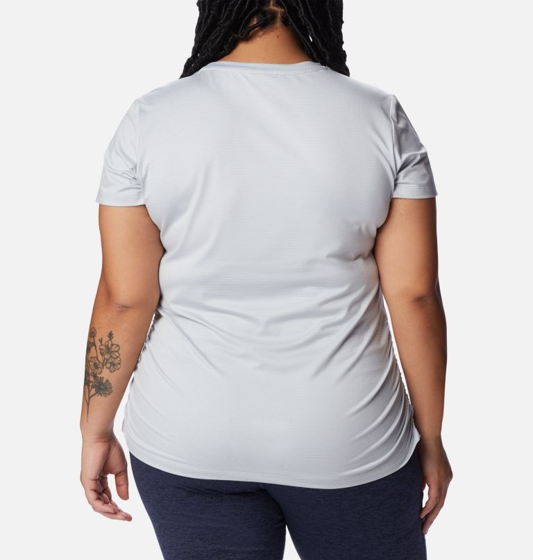 Women's Leslie Falls Short Sleeve Shirt - Plus Size, Color: Cirrus Grey, image 2
