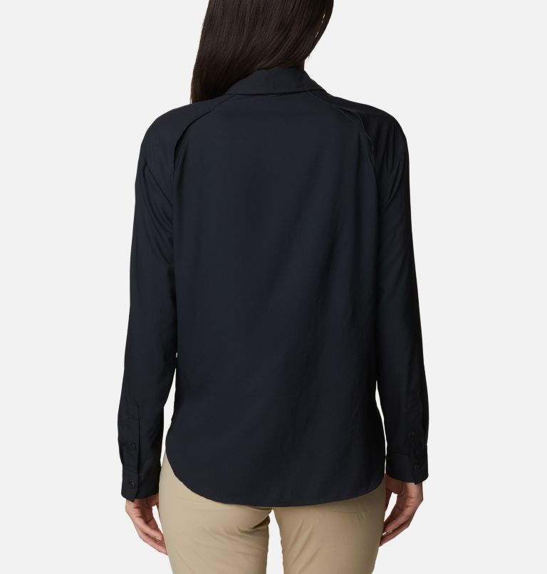 Columbia Women's Silver Ridge Utility Long Sleeve Shirt - M - Black