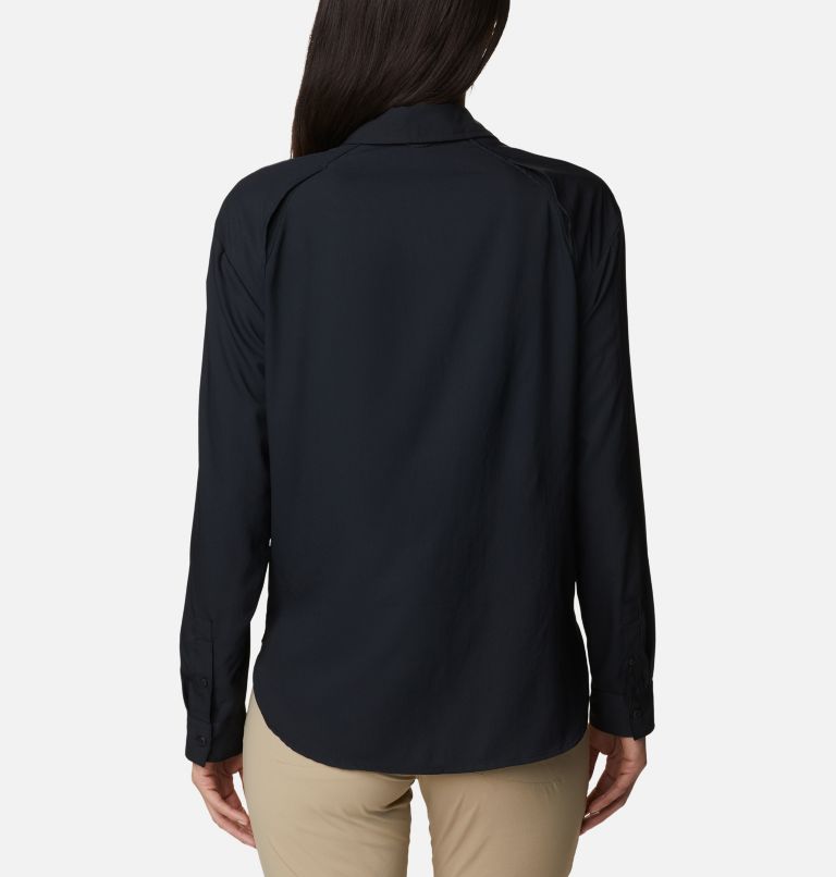 Thumbnail: Women's Silver Ridge Utility Long Sleeve Shirt, Color: Black, image 2