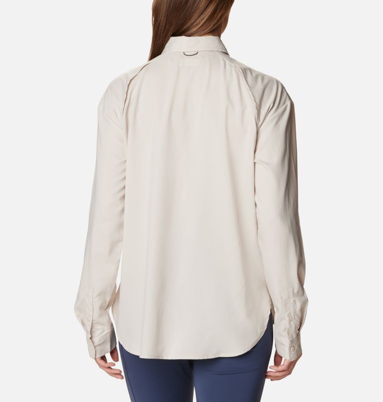 Women's Silver Ridge Utility Long Sleeve Shirt, Color: Dark Stone, image 2