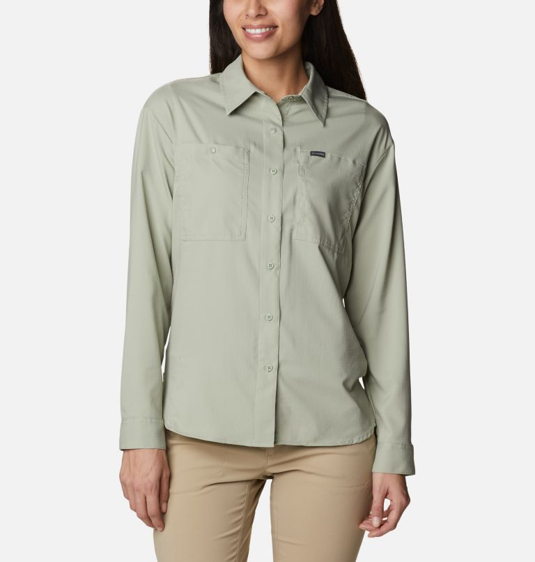 Thumbnail: Women's Silver Ridge Utility Long Sleeve Shirt, Color: Safari, image 1