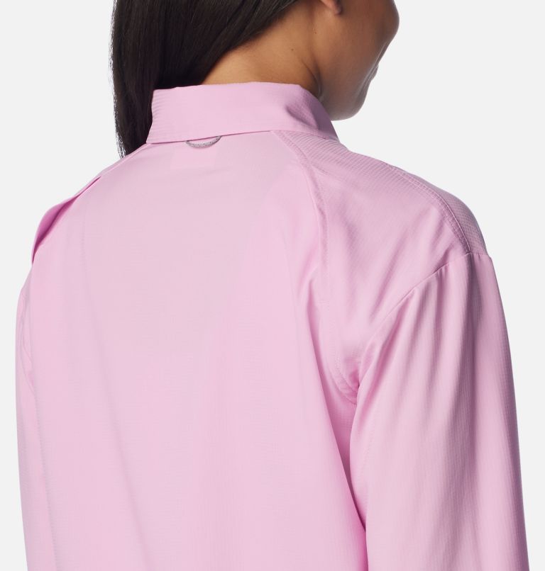 Women's Silver Ridge Utility Long Sleeve Shirt, Color: Cosmos, image 5