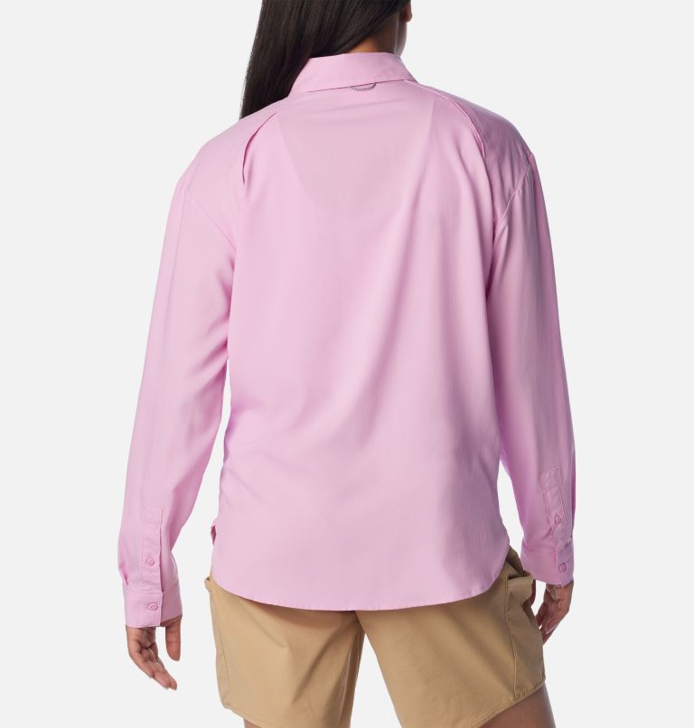 Women's Silver Ridge Utility Long Sleeve Shirt, Color: Cosmos, image 2
