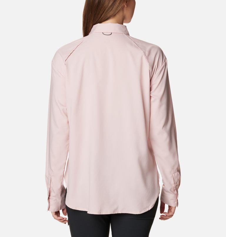Women's Silver Ridge Utility Long Sleeve Shirt, Color: Dusty Pink, image 2