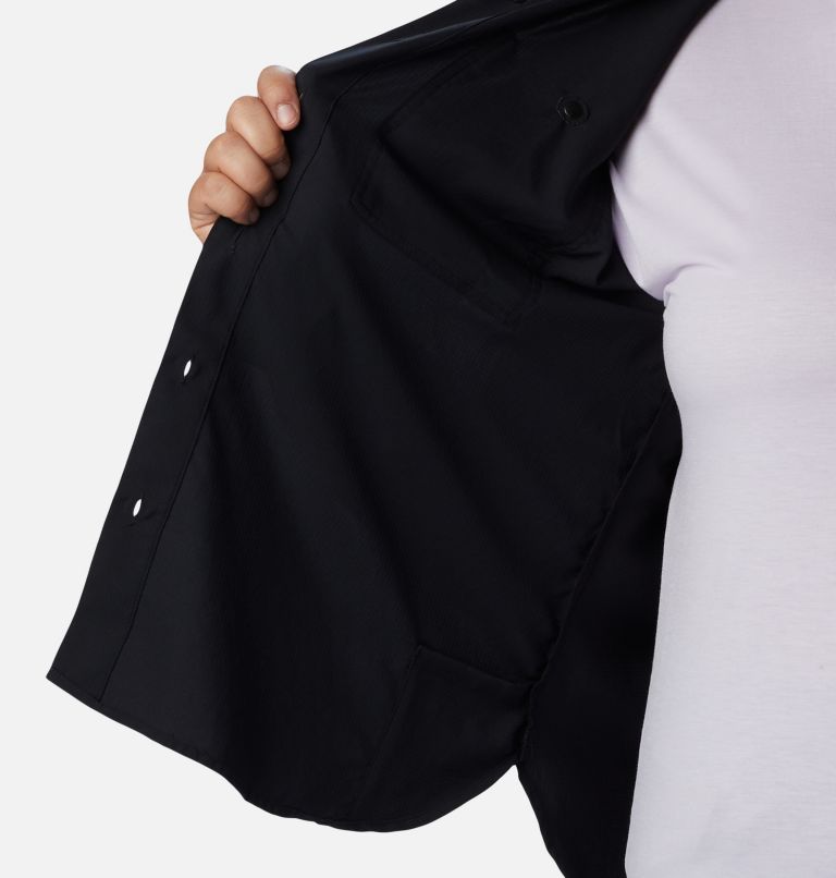 Women's Silver Ridge Utility Long Sleeve Shirt - Plus Size, Color: Black, image 6
