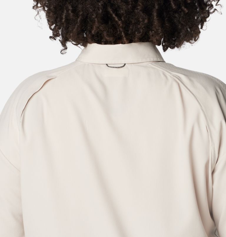 Women's Silver Ridge Utility Long Sleeve Shirt - Plus Size, Color: Dark Stone, image 5