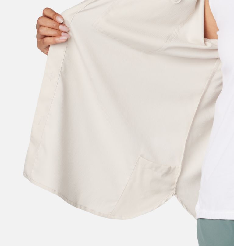 Thumbnail: Women's Silver Ridge Utility Long Sleeve Shirt - Plus Size, Color: Dark Stone, image 6