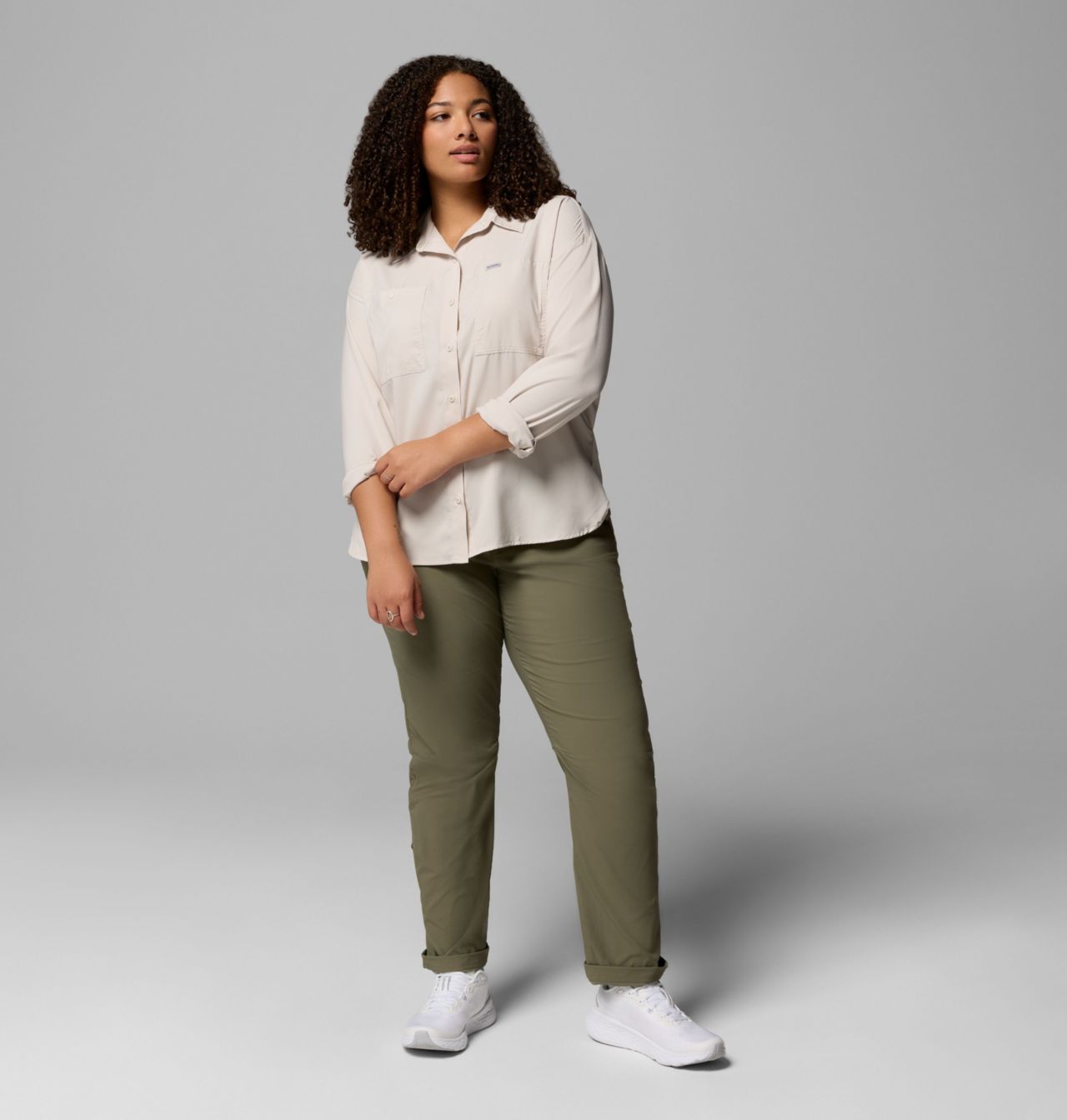 Women's Silver Ridge™ Utility Long Sleeve Shirt - Plus Size 2