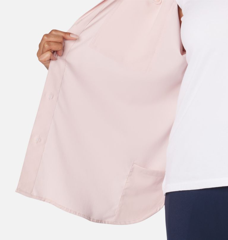 Silver Ridge Utility LS Shirt | 626 | 1X, Color: Dusty Pink, image 6
