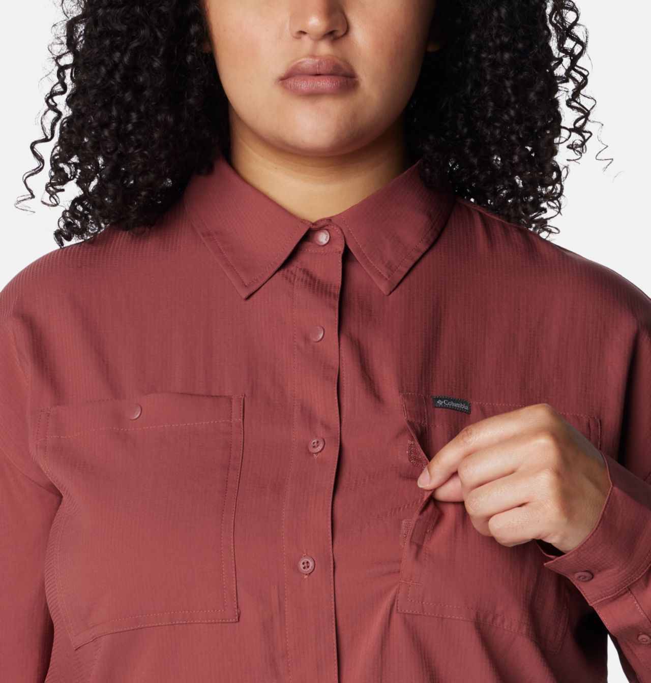 Women's Silver Ridge™ Utility Long Sleeve Shirt - Plus Size 4