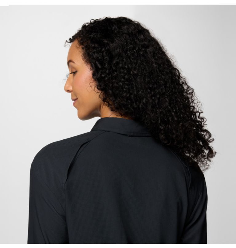 Women's Silver Ridge Utility Shirt, Color: Black, image 6