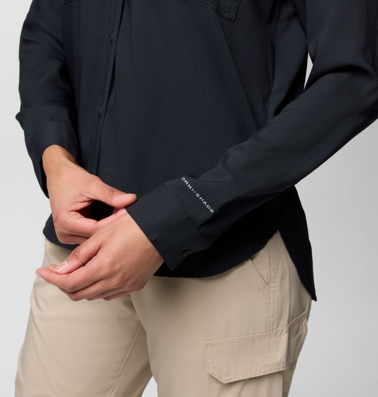 Women's Silver Ridge Utility Shirt, Color: Black, image 7