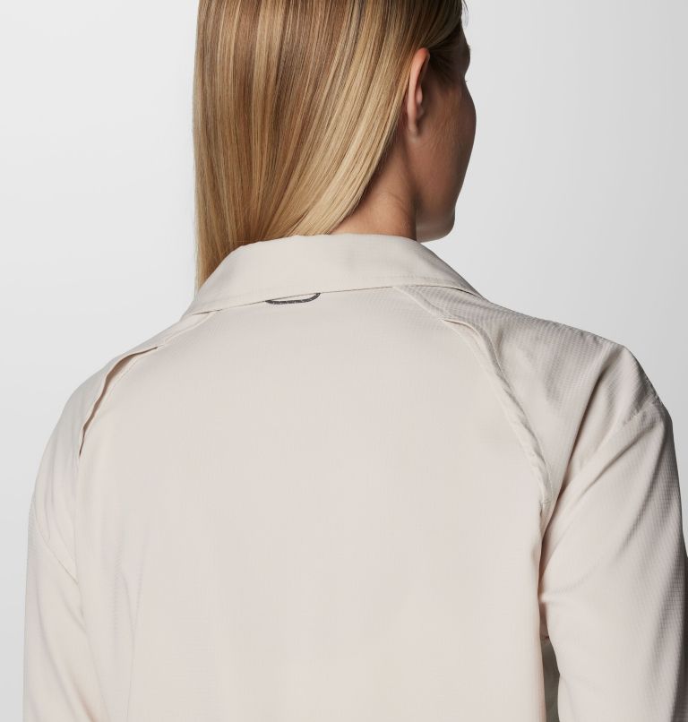 Women's Silver Ridge Utility Long Sleeve Shirt, Color: Dark Stone, image 6