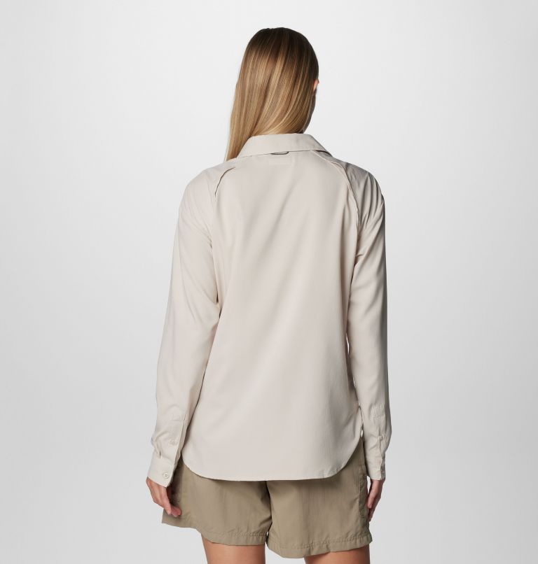 Women's Silver Ridge Utility Long Sleeve Shirt, Color: Dark Stone, image 2