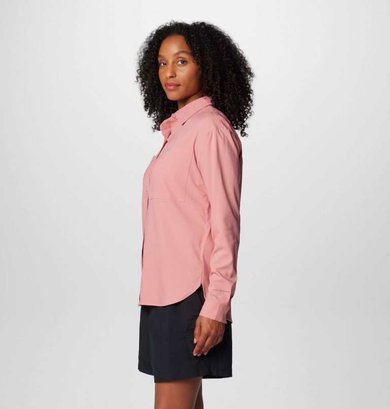 Columbia Dames Silver Ridge Utility shirt met lange mouwen, Moonvista, Medium