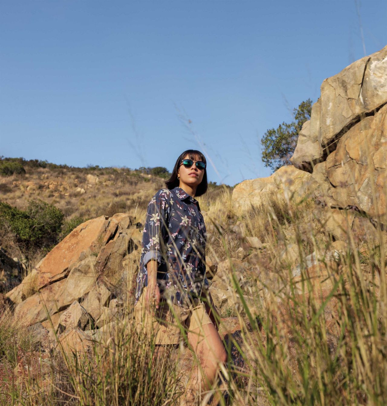 Women's Silver Ridge™ Utility Patterned Long Sleeve Shirt 7