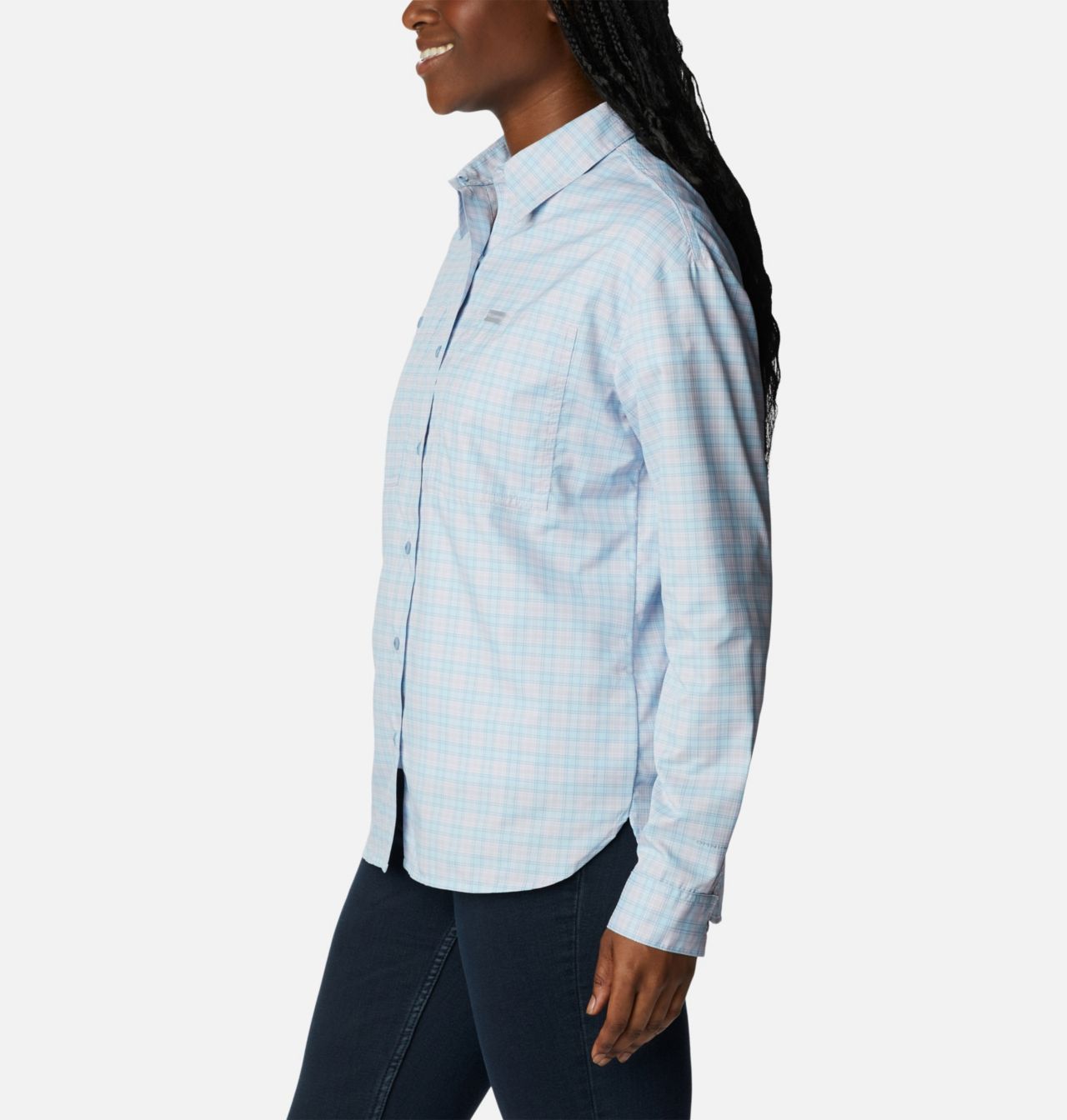 Women's Silver Ridge™ Utility Patterned Long Sleeve Shirt 3